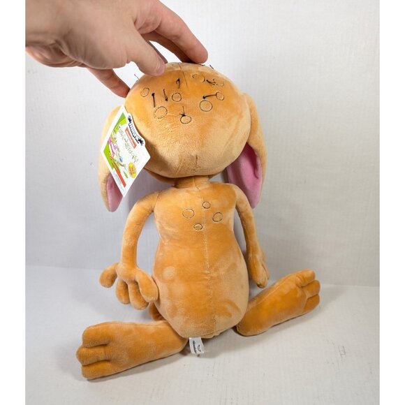Ren & Stimpy Hug Me Plush Set Nickelodeon 19" Vibrating KidRobot Huggable - Picture 9 of 10